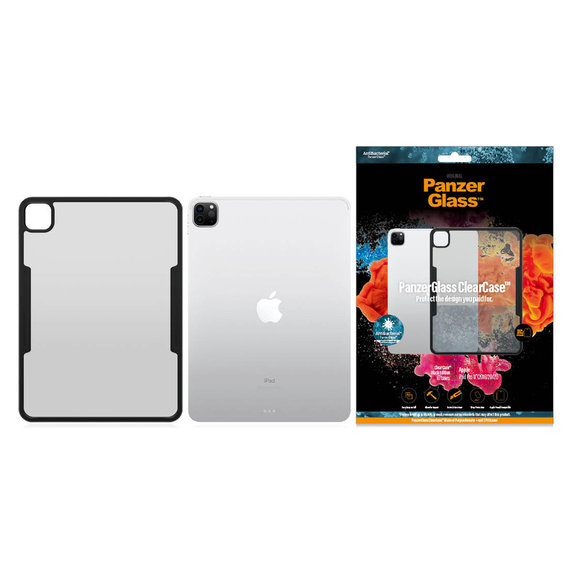 Case ClearCase AB for iPad Pro 11'' (2018/2020/2021), Black, PanzerGlass