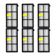 iRobot Roomba 800, 900-series - HEPA Filter (Set 6pcs)