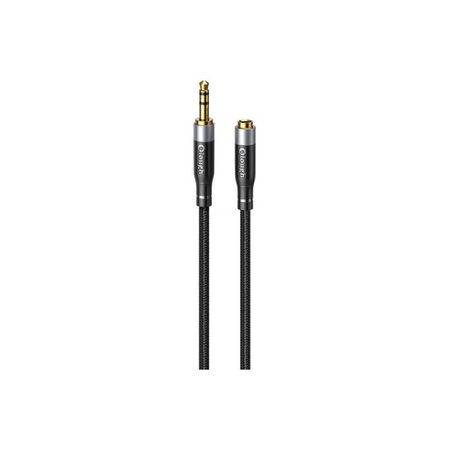 Elough - Jack 3.5mm (F) / Jack 3.5mm (M) AUX Cable (1m), black