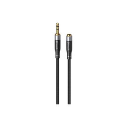 Elough - Jack 3.5mm (F) / Jack 3.5mm (M) AUX Cable (2m), black