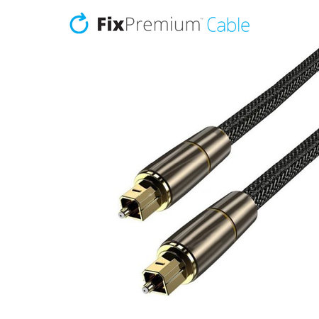 FixPremium - Audio Optical Cable (2m), gold