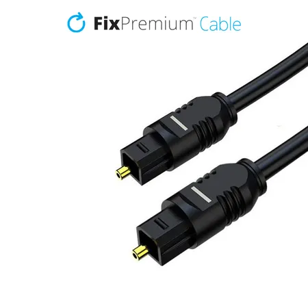 FixPremium - Audio Optical Cable (2m), black