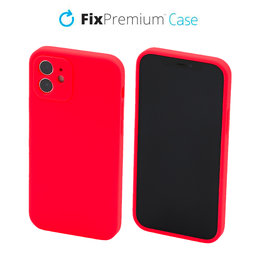 FixPremium - Silicone Case for iPhone 11, red