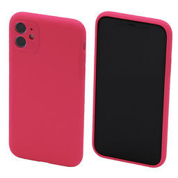 FixPremium - Silicone Case for iPhone 12, pink