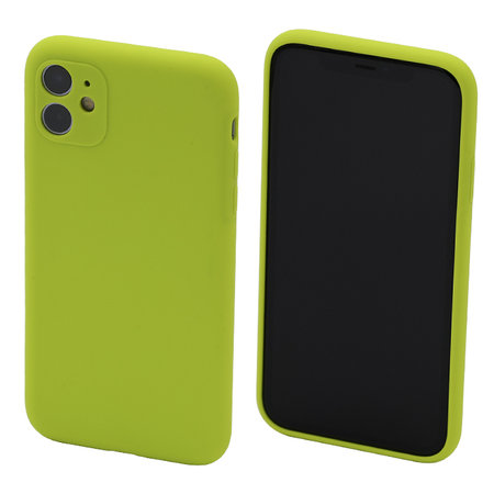 FixPremium - Silicone Case for iPhone 11, neon green