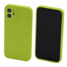 FixPremium - Silicone Case for iPhone 12, neon green