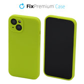 FixPremium - Silicone Case for iPhone 13, neon green