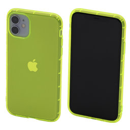 FixPremium - Case Clear for iPhone 11, yellow
