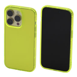 FixPremium - Case Clear for iPhone 14 Pro, yellow