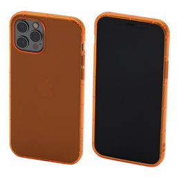 FixPremium - Case Clear for iPhone 13 Pro, orange