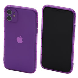 FixPremium - Case Clear for iPhone 11, violet