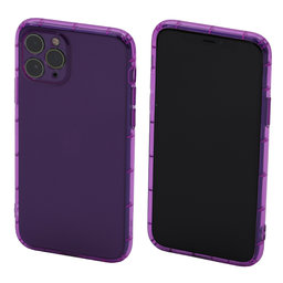 FixPremium - Case Clear for iPhone 11 Pro, violet