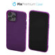 FixPremium - Case Clear for iPhone 13 Pro, violet