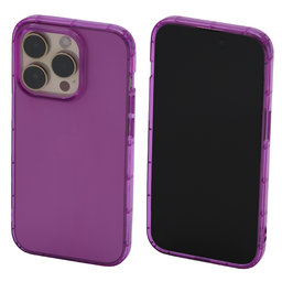 FixPremium - Case Clear for iPhone 14 Pro, violet