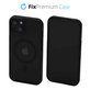 FixPremium - Case Clear with MagSafe for iPhone 14, frost black