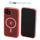 FixPremium - Case Clear with MagSafe for iPhone 14, peach pink