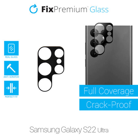 FixPremium Glass - Rear Camera Lens Protector for Samsung Galaxy S22 Ultra
