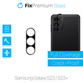 FixPremium Glass - Rear Camera Lens Protector for Samsung Galaxy S23 & 23+