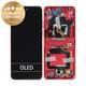 Motorola Razr 40 Ultra - LCD Display + Touch Screen + Frame (Viva Magenta) - 5D68C22598 Genuine Service Pack