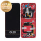 Motorola Razr 40 Ultra - LCD Display + Touch Screen + Frame (Viva Magenta) - 5D68C22598 Genuine Service Pack