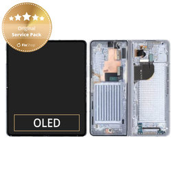 Samsung Galaxy Z Fold 5 F946B - LCD Display + Touch Screen + Frame (Icy Blue) - GH82-31842C Genuine Service Pack