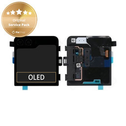 Samsung Galaxy Z Flip 5 F731B - LCD Display + Touch Screen + Frame (External) - GH97-29135A Genuine Service Pack