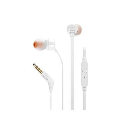 JBL - Earphones T110, white