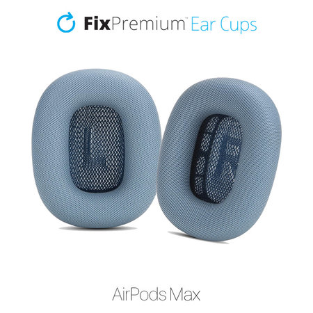 FixPremium - Spare Ear Pads for Apple AirPods Max (Fabric), blue