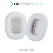 Replacement Ear Pads for Apple AirPods Max (Fabric), white