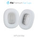 Replacement Ear Pads for Apple AirPods Max (Fabric), white
