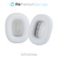 Replacement Ear Pads for Apple AirPods Max (Fabric), white