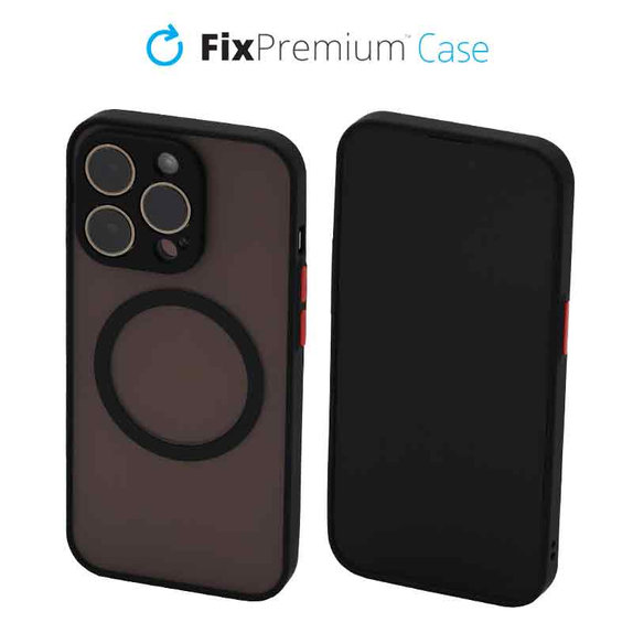FixPremium - Case Matte with MagSafe for iPhone 13 Pro Max, black
