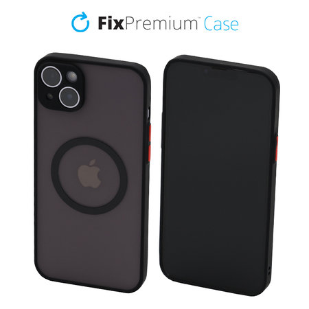 FixPremium - Case Matte with MagSafe for iPhone 14 Plus, black
