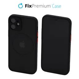 FixPremium - Case Matte with MagSafe for iPhone 12 mini, black