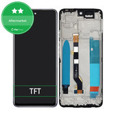 Infinix Hot 11S NFC - LCD Display + Touch Screen + Frame (Polar Black) TFT