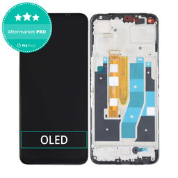 Realme 9 - LCD Display + Touch Screen + Frame (Meteor Black) OLED
