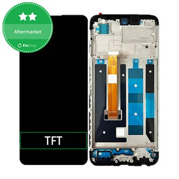 Realme C55 - LCD Display + Touch Screen + Frame (Black) TFT