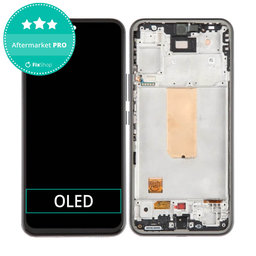Samsung Galaxy A54 5G A546B - LCD Display + Touch Screen + Frame (Black) OLED