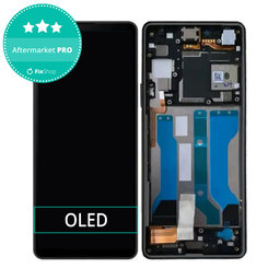 Sony Xperia 10 V - LCD Display + Touch Screen + Frame (Black) OLED