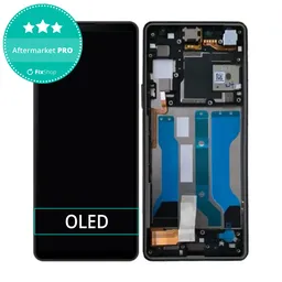 Sony Xperia 10 V - LCD Display + Touch Screen + Frame (Black) OLED