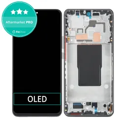 Xiaomi 12T 220712AG - LCD Display + Touch Screen + Frame (Black) OLED