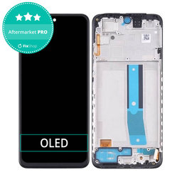Xiaomi Redmi Note 11S 2201117SG 2201117SI - LCD Display + Touch Screen + Frame (Black) OLED