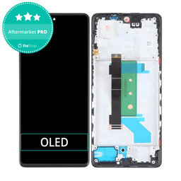 Xiaomi Redmi Note 12 Pro+ 5G - LCD Display + Touch Screen + Frame (Midnight Black) OLED
