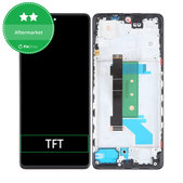 Xiaomi Redmi Note 12 Pro+ 5G - LCD Display + Touch Screen + Frame (Midnight Black) TFT