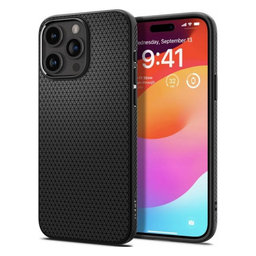 Spigen - Case Liquid Air for iPhone 15 Pro, matte black