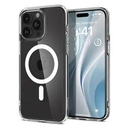 Spigen - Case Ultra Hybrid with MagSafe for iPhone 15 Pro, white