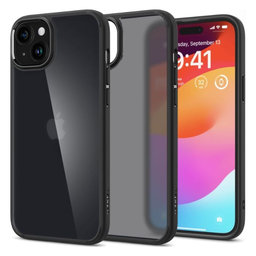 Spigen - Case Ultra Hybrid for iPhone 15, frost black