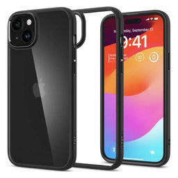 Spigen - Case Ultra Hybrid for iPhone 15, matte black