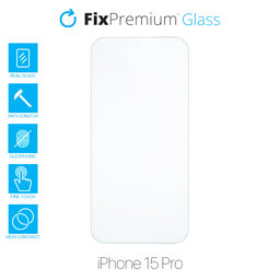 FixPremium Glass - Tempered Glass for iPhone 15 Pro