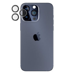 PanzerGlass - Rear Camera Lens Protector Hoops for iPhone 15 Pro & 15 Pro Max, transparent